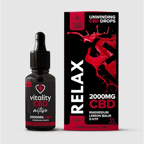 Vitality CBD - Active Relax Drops 30ml